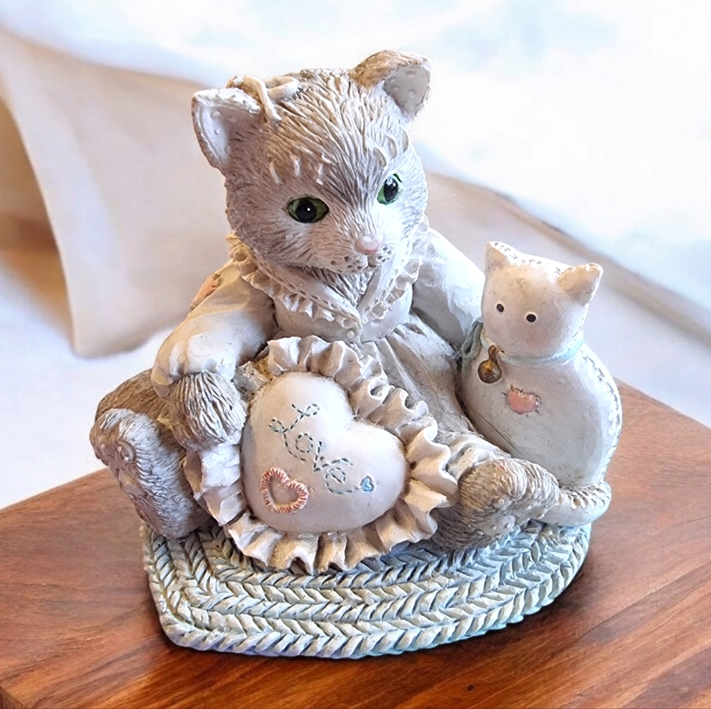 Calico Kittens 623512 "I'm Sew Glad You're Mine" Vintage 1993